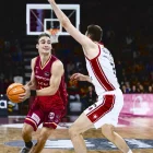 Millán Jiménez va acabar sent l’MVP davant el Saragossa. - ACB PHOTO/POL PUERTAS