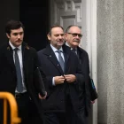 L’exministre de Transports José Luis Ábalos després de declarar al Suprem el febrer passat. - EUROPA PRESS