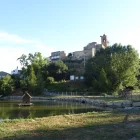 Vista de Corbins des del Parc del Riu.