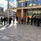 Concentració davant l’ajuntament de Tremp. - DELEGACIÓ DEL GOVERN A L’ALT PIRINEU I ARAN