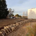 La cooperativa Sostre Cívic ha iniciat els treballs per edificar 25 pisos a Enric Roca Peralta. - AMADO FORROLLA