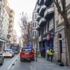 Els Bombers van rebre l’alerta de l’incendi minuts abans de les 6.00 de la matinada d’ahir. - PAU PASCUAL PRAT