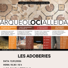 Cartell informant de les visites a les adoberies