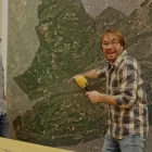 Quim Masferrer, amb Xavier Vilalta, alcalde de Pinós. - 3CAT