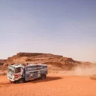 Jordi Esteve, en una imatge d’arxiu durant l’actual Dakar.