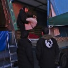 Els pagesos comencen a recollir les coses per aixecar el tall de l'accés al port de Tarragona.