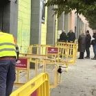 Larrosa i Iglesias van visitar les obres a Vidal i Codina. - PAERIA