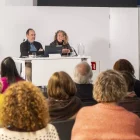 La sala d’actes del Morera va acollir ahir la presentació i primera trobada de la ‘Comunitat’ del museu. - MORERA