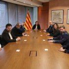 La primera reunió del consell d'administració de Rodalies de Catalunya.