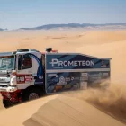 Jordi Esteve completarà avui el seu primer Dakar amb camió.