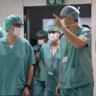 Visita de Salvador Illa a l’ampliació del bloc quirúrgic de l’Hospital Germans Trias. - ACN