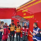 Pompièrs d’andús costats deth Pirenèu, pendent ua jornada de trabalh en França. - POCTEFA