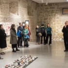L’exposició ‘La terra que embruta les mans’, es va inaugurar ahir al castell de Concabella. - J. BONILLA