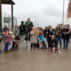 La benedicció a Linyola va atreure molts veïns amb les mascotes. - LAIA PEDRÓS