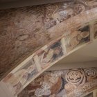 Pinturas murales de Sijena expuestas en el MNAC.