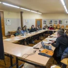 Reunió ahir del Consell Municipal per als Drets de les Persones LGBTI a la sala Paulo Freire. - PAU PASCUAL PRAT