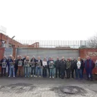 La concentració va tenir lloc ahir a les 14.00 hores a la porta del Centre Penitenciari Ponent.