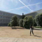 Vista de la façana interior de la seu de la facultat d’Educació. - SEGRE