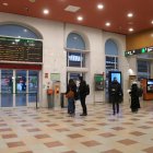 Vestíbul de l'estació de Lleida-Pirineus