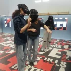 Alumnes de l’Institut Joan Solà de Torrefarrera van participar ahir en el projecte ‘Els Ulls de la Història’. - GENERALITAT