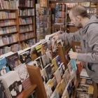 La Llibreria Purgimon és una de les protagonistes del documental. - ESPAI ERMENGOL