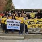 Protesta de docents a l’escola Ramon Faus i Esteve de Guissona. - JUNTA DE PERSONAL D’EDUCACIÓ DE LLEIDA