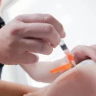 Imatge d’arxiu d’una vacunació contra el xarampió. - EUROPA PRESS