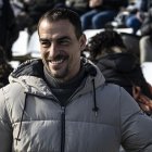 Jordi López, en su debut como entrenador del Atlètic Lleida.