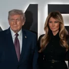 Trump i la seua esposa, a l’estrena del documental ‘Melania’. - ANDREW LEYDEN / ZUMA PRESS WIRE / DP / DPA