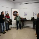 Josep Maria Maya exhibeix dibuixos d’escriptores a la irreductible de Lleida - AMADO FORROLLA