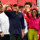 Els germans Delcy i Jorge Rodríguez en un acte sobre l’alliberament del petroli. - EUROPA PRESS