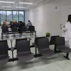 Vista d’una sala d’espera de l’ambulatori de la Bordeta. - SEGRE