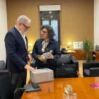 L’alcalde es va reunir ahir al Rectorat amb la rectora de la UdL. - AJUNTAMENT DE LLEIDA