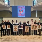 Presentació del Carnaval amb el cartell d’aquest any. - PAERIA