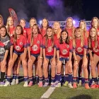L’equip infantil femení d’F11 de l’EF Intercomarcal.