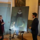 La donació es va formalitzar amb un acte a la Paeria. - JORDI BONILLA