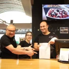 Un establiment de Tàrrega que recull firmes per a la ILP. - LAIA PEDRÓS