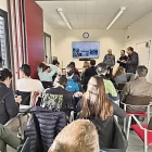 Quauqu’uns des alumnes en centre de contròl de lauegi. - C.G.A