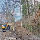 Era intervencion en hilat d’aigua s’alongarà ues 3 setmanes. - A. LES