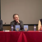 L’Auditori va acollir l’acte que va tancar l’homenatge al poeta en el desè aniversari de la seua mort. - LAIA PEDRÓS