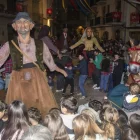 Balli final de sis dels nou gegants de mans lliures que formen part del Carnaval de Torà. - AJUNTAMENT MEQUINENZA