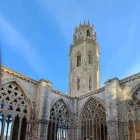 Els participants van fer una visita guiada a càrrec dels Amics de la Seu Vella. - AMICS DE LA SEU VELLA