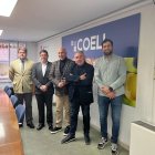 Diversos representants d’Asaja a la jornada a Coell. - C.MOLINS