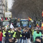 Milers de persones i centenars de tractors en la manifestació a Madrid. - EUROPA PRESS