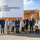 El nou carrer Teresa Rodrigo està ubicat al Parc Agrobiotech, a Gardeny. - JAUME SANS