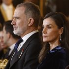 Los reyes, Felipe y Letizia.