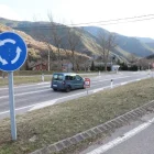 La cruïlla que es convertirà en rotonda a Montardit de Baix. - EDGAR ALDANA