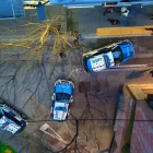 Tres vehicles dels Mossos van intervenir en un incident al Centre Històric dimarts passat. - JMM