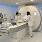 L'equip de ressonància magnètica de l'Hospital Comarcal del Pallars, a Tremp.