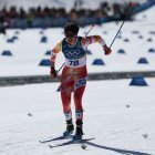 Bernat Sellés, ahir durant la competició de 10 quilòmetres. - EFE/EPA/FILIP SINGER